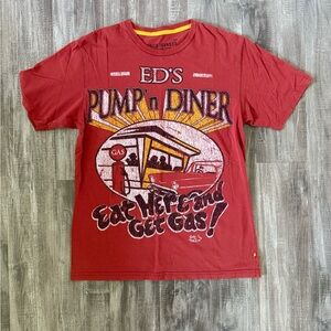 Nautica Red Graphic T-Shirt NWOT